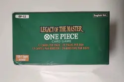 One Piece Card Game EN - Legacy Of The Master (OP-12) Sealed Booster Box - Image 4