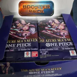 The Azure Sea's Seven Booster Pack One Piece Card Game OPTCG English OP14 EB04 - Image 1