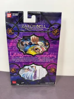 Zatch Bell Card Battle Gathering Storm LEAGUE OF SYMMETRY Set Deck TCG Purple - Image 3
