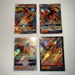 Lot Of Charizard Pokemon TCG Cards Ultra Rare V Star GX Holo NM - Image 1