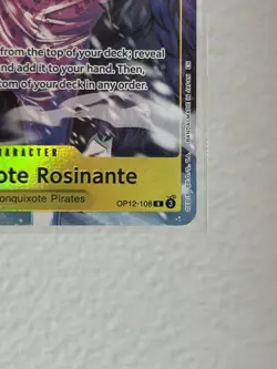 Donquixote Rosinante (Illustration Box Vol.6) OP12-108 One Piece Promotion Card - Image 5