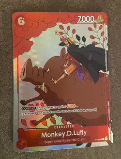 Monkey.D.Luffy (Gift Collection 2023) P-001 One Piece Promotion Cards Foil - Image 1