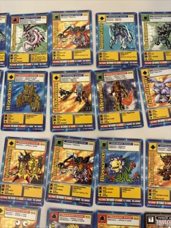 Digimon lot of 50 cards 1999 Puppetmon And More! - Image 4