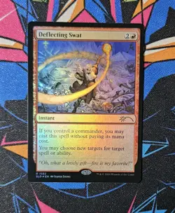 Deflecting Swat 1552 NM Rainbow Foil MTG Secret Lair Jesper Ejsing Unplayed - Image 1