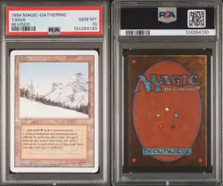 1994 MAGIC THE GATHERING MTG TAIGA REVISED PSA 10 - Image 3