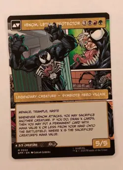 Eddie Brock Venom, Lethal Protector (0224) MTG Spider-Man Non-Foil NM/M - Image 1