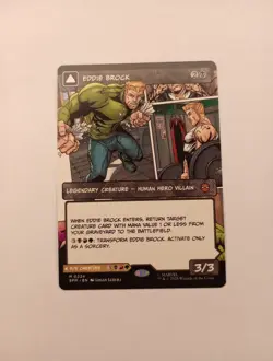 Eddie Brock Venom, Lethal Protector (0224) MTG Spider-Man Non-Foil NM/M - Image 2