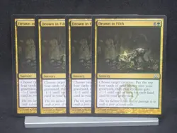 Drown in Filth X4 LP Dragon's Maze MTG - Image 1