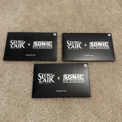 MTG Magic the Gathering Secret Lair Drop Sealed Foil Sonic FRIENDS AND FOES (3) - Image 1