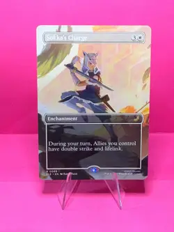 MTG Sokka’s Challenge - TLA Borderless Regular NM - Image 1