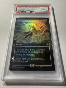 Vanquish the Horde (Borderless) Innistrad Remastered Foil PSA 10 GEM MINT - Image 2