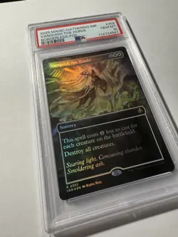 Vanquish the Horde (Borderless) Innistrad Remastered Foil PSA 10 GEM MINT - Image 3