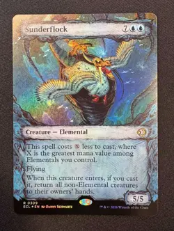 x1 Sunderflock - FOIL - Showcase R MTG Lorwyn Eclipsed M/NM, English - Image 1