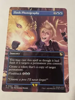 MTG Flash Photography (Borderless) - Final Fantasy 463 Regular NM - Image 1