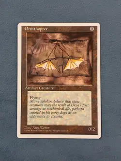 Ornithopter, Fourth Edition, Magic the Gathering MTG - Image 1