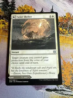 MTG Foil - Sejiri Shelter Sejiri Glacier - 37 / NM / English - Image 5