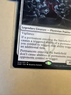 MTG Elesh Norn, Mother of Machines ONE 010 M NM Regular - Image 3