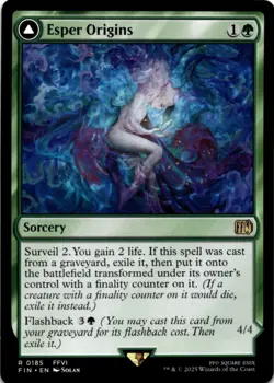MTG Esper Origins Normal NM FINAL FANTASY Magic 185 - Image 1