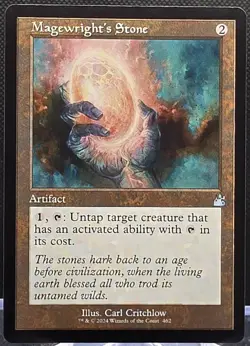 Magewright's Stone #462 Ravnica Remastered Retro Frame Regular Uncommon - Image 1