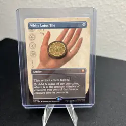 White Lotus Tile Borderless Non-Holo Mythic M0330 NM/M MTG Avatar - Image 1