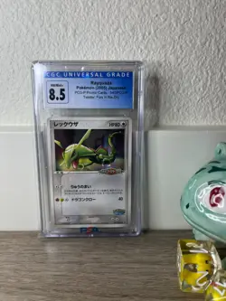 CGC 8.5-NM/Mint+ - Rayquaza (2005) Fury In The Sky (13/68)Japanese Pokemon Promo - Image 1