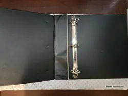 Vintage WOTC Pokemon Trading Card Game 3 Ring Binder Snorlax And Meowth - Image 3