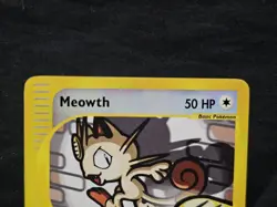 Pokemon Meowth 121/165 Expedition Reverse Holo 2002 Yoshida 50 HP - Image 2