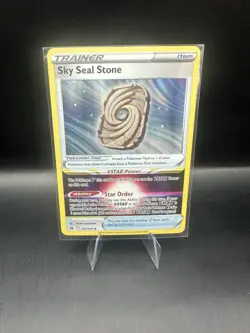 Pokemon TCG - Sky Seal Stone Holo Rare - 143/159 - Crown Zenith - Image 1