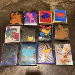 Lot Of Pokemon TCG Sleeves Hidden Dates Shining Fates Champions Path - Image 1
