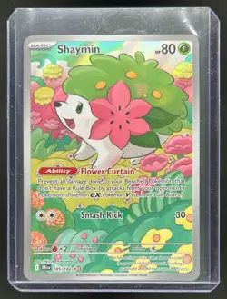 2025 Pokemon SV Destined Rivals DRI EN Shaymin #185/182 - Image 1