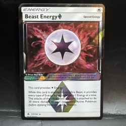 Beast Energy Prism Star - 117/131 - Pokemon Forbidden Light Sun Moon Card LP - Image 1