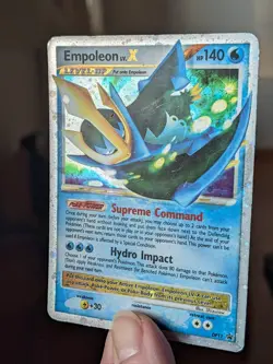 Pokemon: Empoleon lv X DP11 Black Star Promos. PL - Image 5