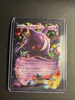 Pokemon TCG Gengar EX 34/119 Phantom Forces Ultra Rare Card - Image 1