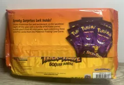 Nintendo Pokemon TCG BOOster Gengar Trick Or Trade Bundle 40 Packs 120 Cards New 820650850783 - Image 3