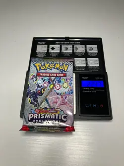 22.47g Prismatic Evolutions Pokemon Booster Pack New Sealed - Image 1