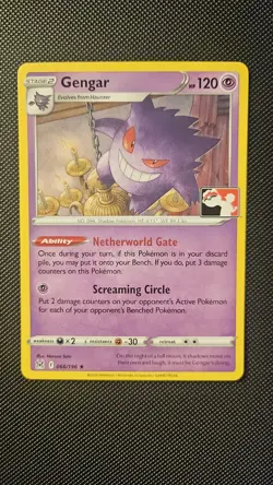Gengar - 066/196 - Rare Lightly Played Pokemon Prize Pack Series - Image 1