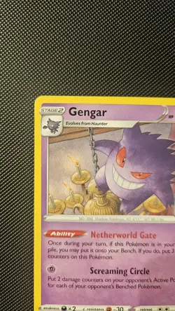 Gengar - 066/196 - Rare Lightly Played Pokemon Prize Pack Series - Image 2