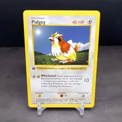 Pokemon 1st Edition Base Set Shadowless Pidgey 57/102 NS1 - Image 1