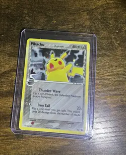2006 Pokemon TCG Pikachu Delta Species Promo 035 Holo Black Star - Image 1