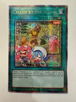 Called by the Grave (New Art) QCR! Yugioh! RA04-EN092 NEAR MINT! - Image 1