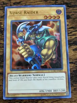 YU-GI-OH VORSE RAIDER LCKC-EN003 ULTRA RARE NM - Image 1