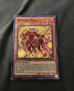 Yu-Gi-Oh! TCG Nemeses Flag ETCO-EN010 NM 1ST EDITION - Image 1