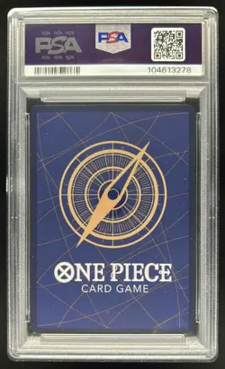 2023 One Piece Japanese Sabo Manga Alternate Art #OP04-083 PSA 9 - Image 2