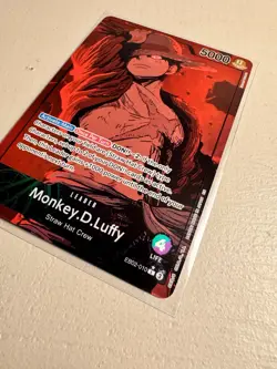 Monkey D Luffy Leader 25th Anniversary EB02-010 Alt Art - English - Image 3