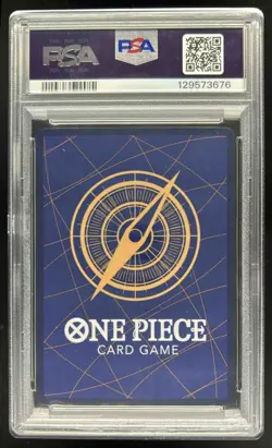 2025 One Piece Japanese Portgas D. Ace Red Manga Alternate Art #OP13-119 PSA 10 - Image 2