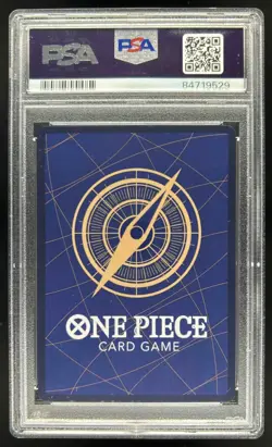 2023 One PIece Japanese Monkey D. Luffy 1st Anniversary Sig #OP05-012 PSA 10 - Image 2