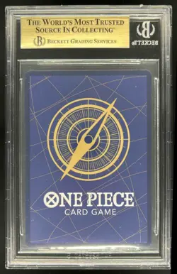 2022 One Piece Romance Dawn JP Shanks Manga Art Secret Rare SSP OP01-120 BGS 9.5 - Image 2
