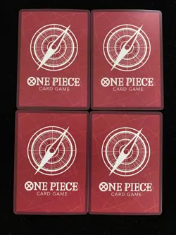 2022 One Piece TCG S-Chinese Alternate Art Hody Jones Zephyr Lot*4 -LU57 - Image 2