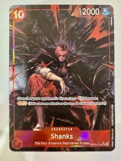 One Piece-CCG English OP09-004 Shanks Alter Super Rare - Image 1