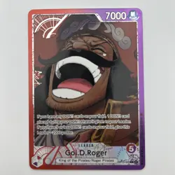Gol D Roger OP13-003 Leader Alt Art - Carrying On His Will - One Piece TCG - Image 4